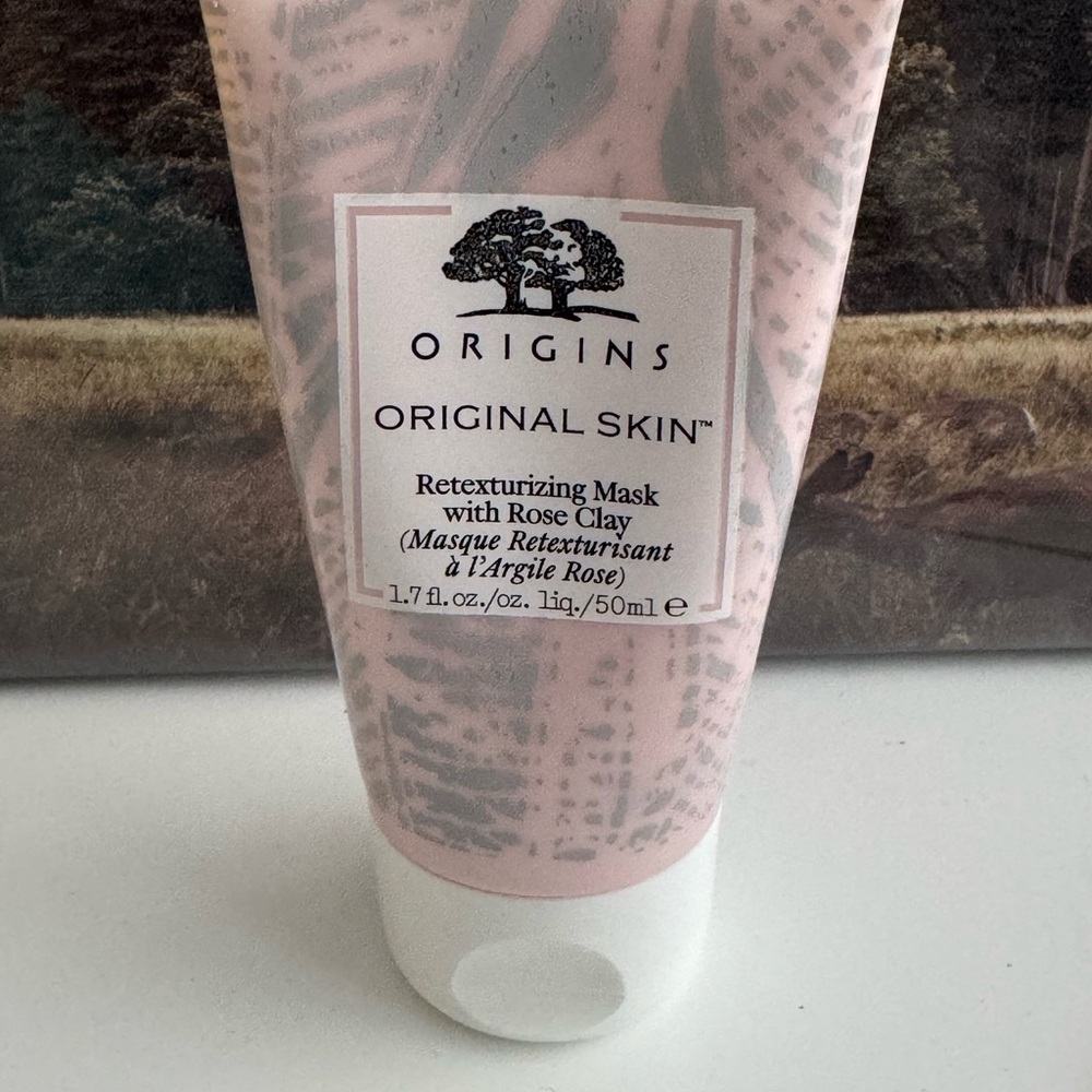 Origins Rose Clay Retexturizing Mask - Soft Pink